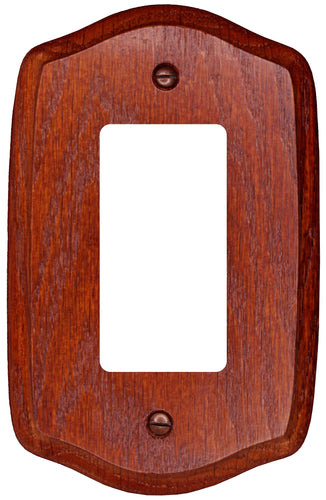 Solid Wood, Old Country Switch plate, Wall plate, Cover 4-435 Rocker