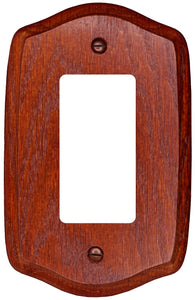 Old Country Solid Wood Wall Plate - 4-435D