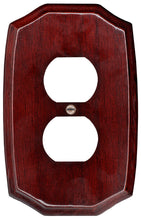 Load image into Gallery viewer, Solid Wood, Cafe Espresso Wallplate 4-438 Duiplex
