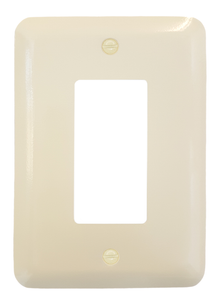 Decorative Metal Oversize Ivory Wallplate Toggle 5-901
