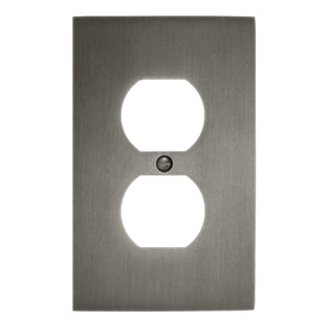 Decorative Metal Forged Pewter Wall Plate/Switch Plate - 5-929R