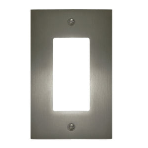 Decorative Metal Forged Pewter Wall Plate/Switch Plate - 5-929R