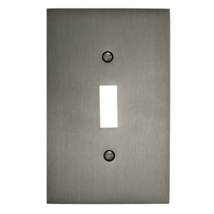 Decorative Metal Forged Pewter Wall Plate/Switch Plate - 5-929R