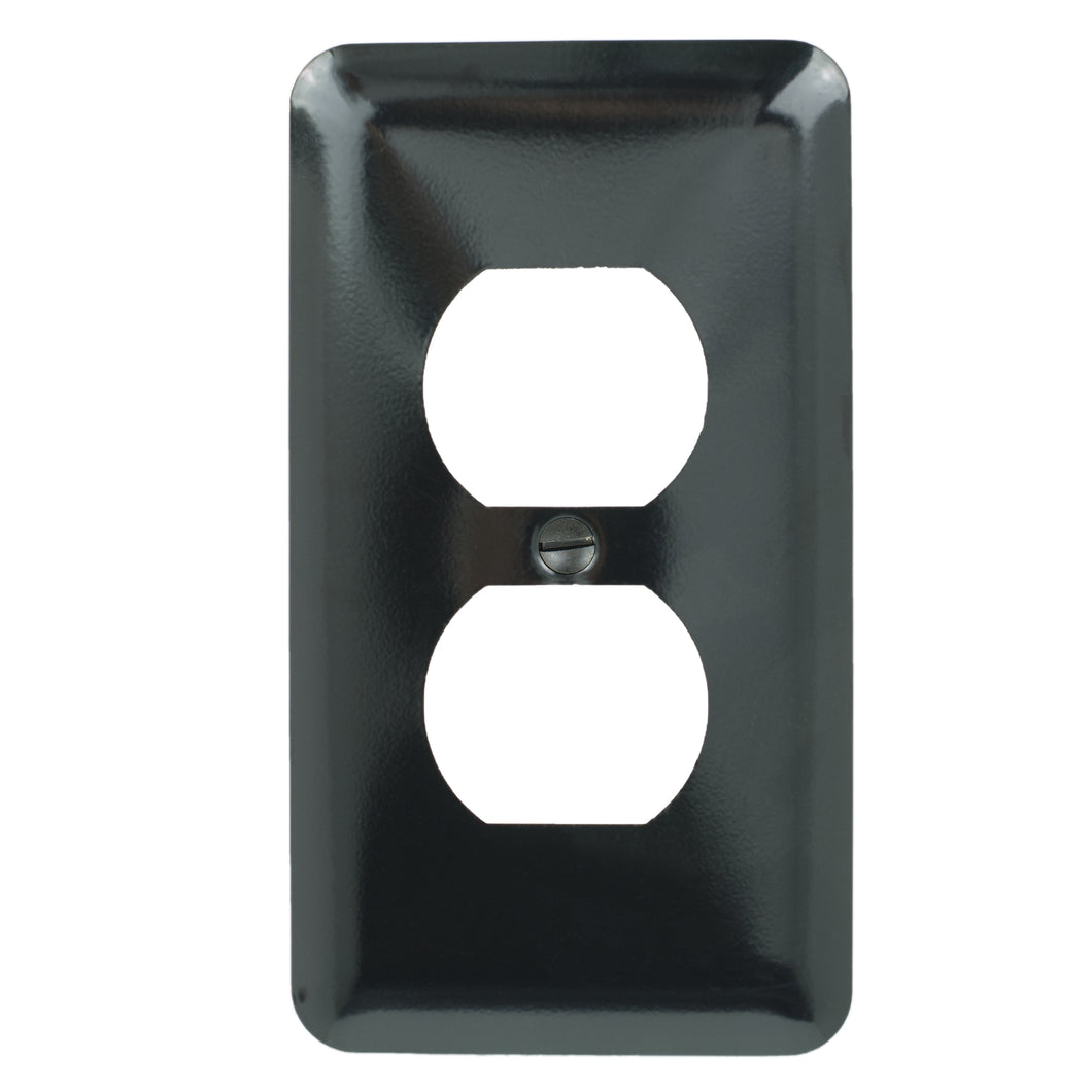 Decorative Metal New Shape Black Wall Plate - 5-940