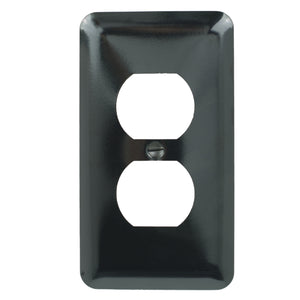 Decorative Metal New Shape Black Wall Plate - 5-940