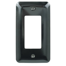 Load image into Gallery viewer, Decorative Metal New Shape Black Wall Plate - 5-940
