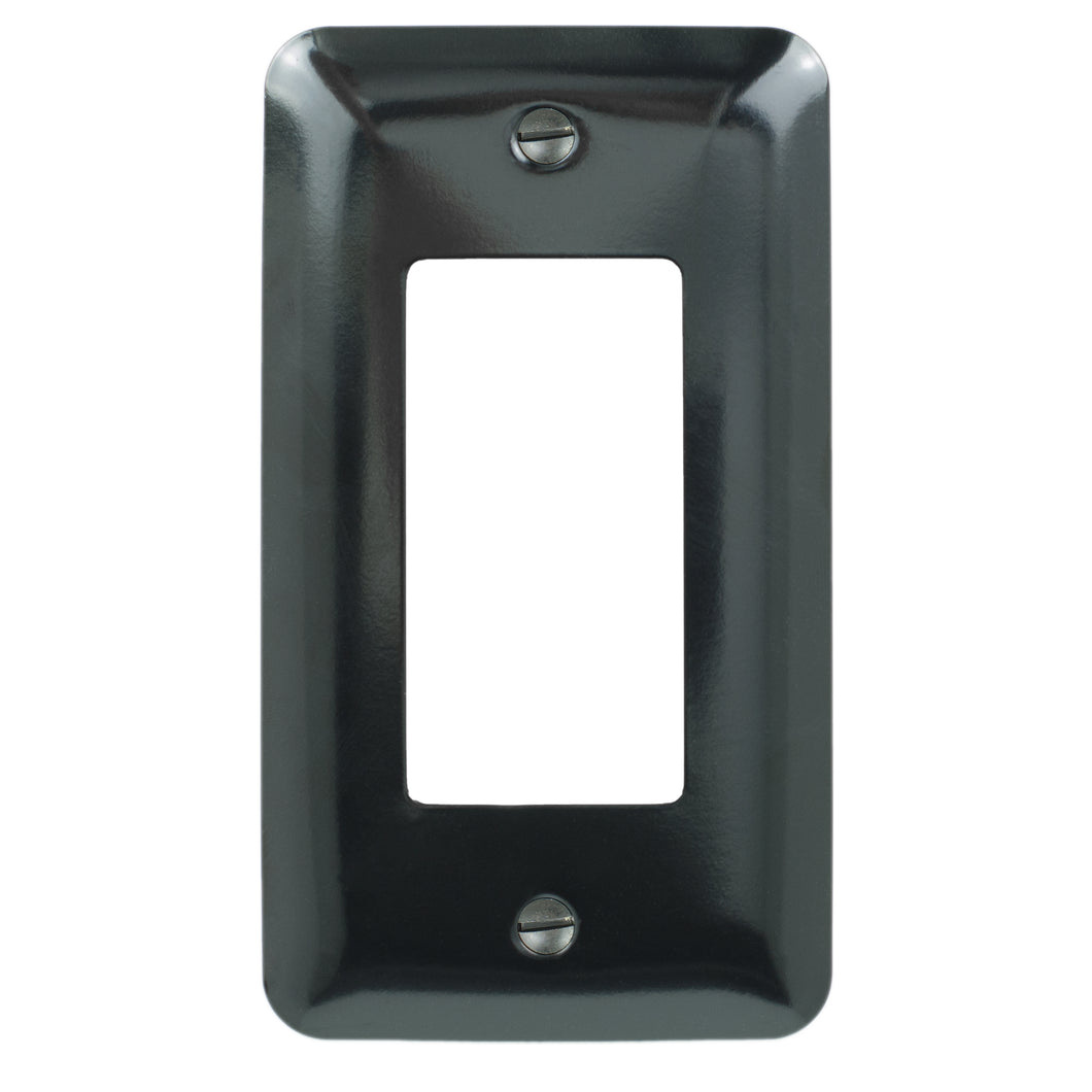 Decorative Metal New Shape Black Wall Plate - 5-940