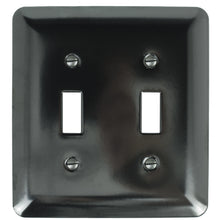 Load image into Gallery viewer, Decorative Metal New Shape Black Wall Plate - 5-940
