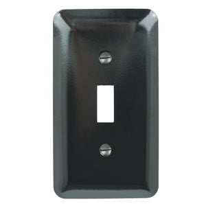 Decorative Metal New Shape Black Wall Plate - 5-940