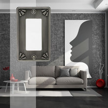 Load image into Gallery viewer, Contoured Metal &quot;Studio Pewter&quot; Wallplate - 2-212R

