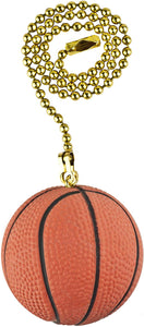 Basketball, Soccer Ball, Football fan Pull with beaded chain 3 pack FA1000