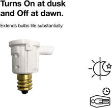 Load image into Gallery viewer, Candelabra Base Photo Control, Outdoor Lighting - PL112
