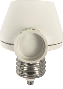Incandescent Lamp Holder Socket Dimmer, White - D82