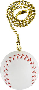 Sports Fan Pull with Beaded Chain (3-Pack) - FA100