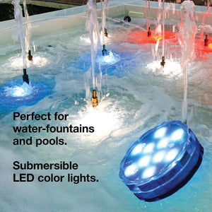 Remote LED Color Change, Submersible Lights