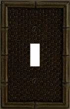 Load image into Gallery viewer, Bamboo Weave Antique Brass 1Toggle
