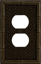 Load image into Gallery viewer, Bamboo Weave Antique Brass 1Duplex
