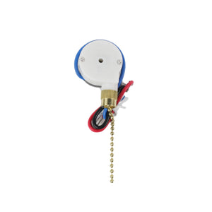 3 Speed Fan Switch 4 Wires w/ Pull Chain - FA87