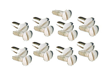 Ivory Wallplate Screws 24/Cd - LA306