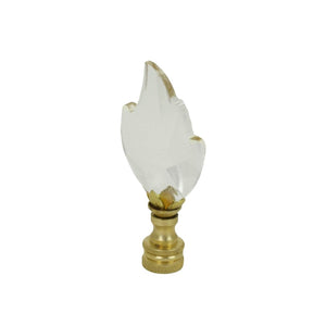 Crystal Flame Finial - LA504