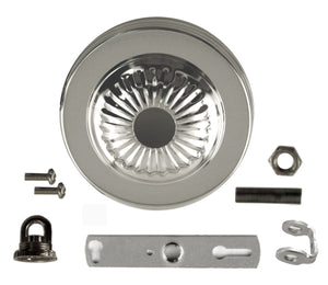 Chrome Canopy Kit 1 1/16” (27mm) - LA622