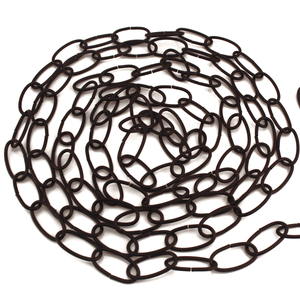 Black Oval Chain - LA724/LA715