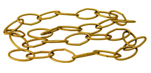 Brass Oval Chain - LA716/LA717