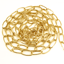 Load image into Gallery viewer, Brass Oval Chain - LA716/LA717
