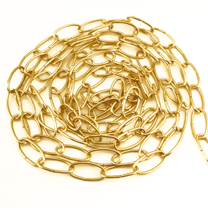 Brass Oval Chain - LA716/LA717