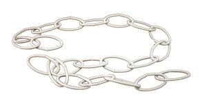 White Oval Chain - LA720/LA714