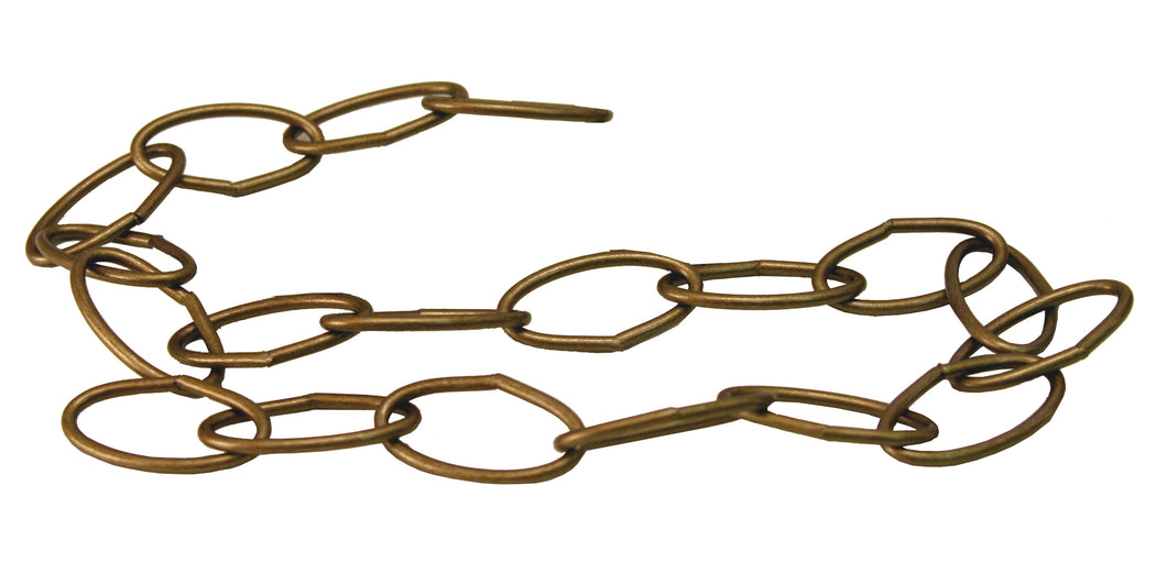 Antique Brass Oval Chain - LA722/LA713