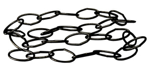 Black Oval Chain - LA724/LA715