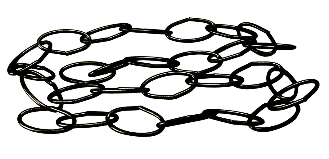 Black Oval Chain - LA724/LA715