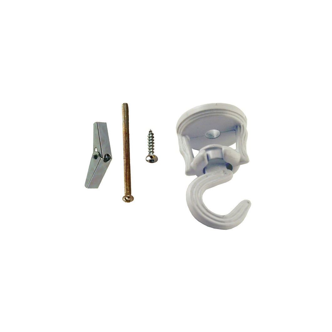 White Swivel Hook - LA728