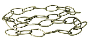 Pewter Oval Chain - LA750