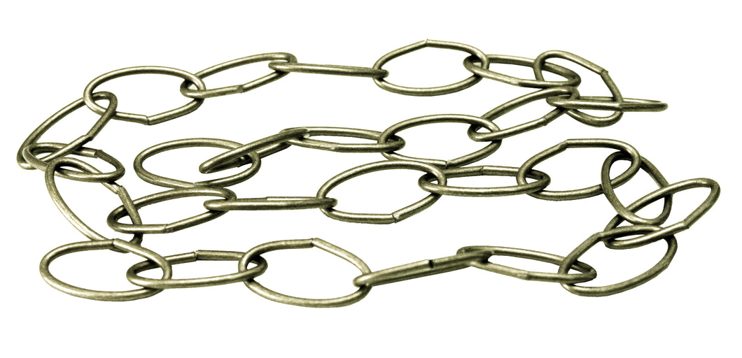 Pewter Oval Chain - LA750