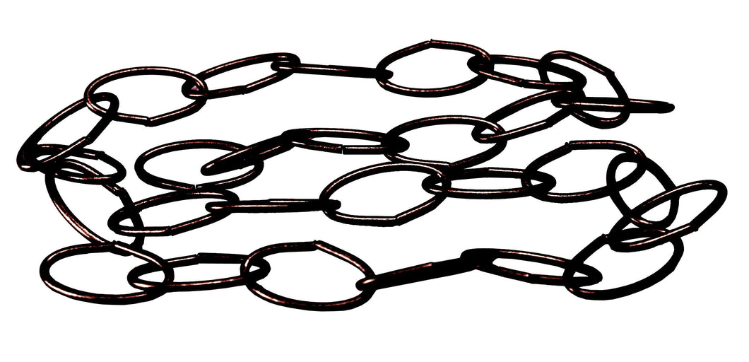 Oil Rubbed Bronze Oval Chain - LA756/ LA757