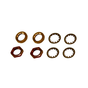Assorted Lamp Locknuts 1/8" (Pack of 8) - LA922