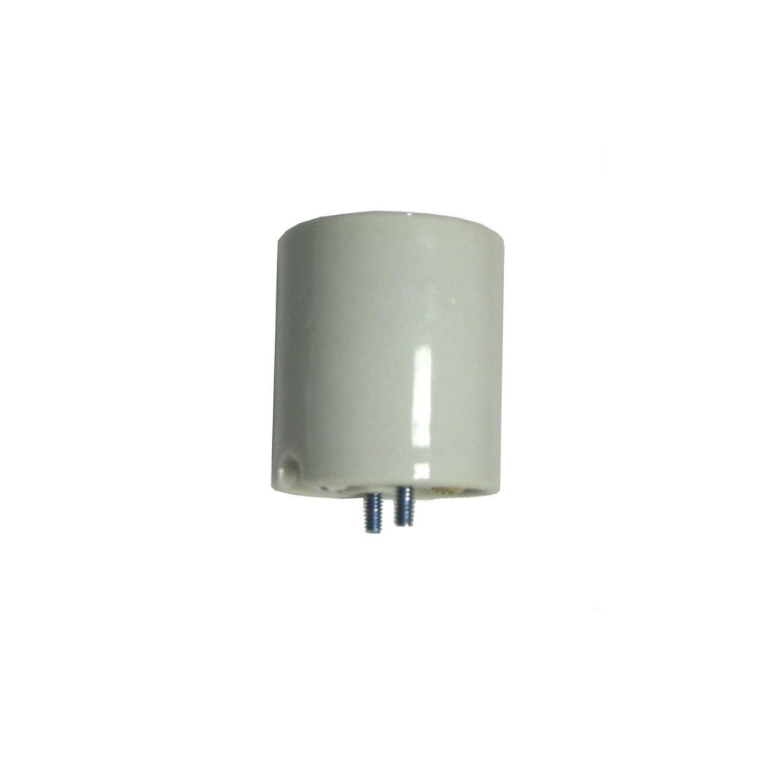 White Keyless Porcelain Socket - LA967