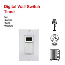 Load image into Gallery viewer, Digital Wall Switch Timer - LS310
