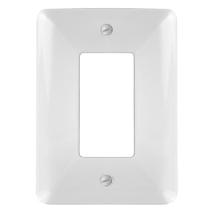 Decorative Metal White Oversize Wallplate - 5-900T