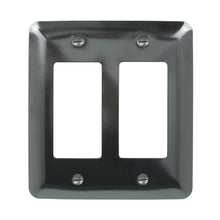 Load image into Gallery viewer, Decorative Metal New Shape Black Wall Plate - 5-940
